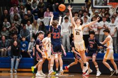 Octorara vs. Lancaster Mennonite in the L-L League boys basketball championship game at Manheim Township High School in Lancaster on Thursday, February 12, 2026. Mark Palczewski Photo.