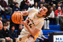 Octorara vs. Lancaster Mennonite in the L-L League boys basketball championship game at Manheim Township High School in Lancaster on Thursday, February 12, 2026. Mark Palczewski Photo.