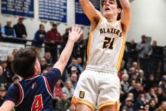 Octorara vs. Lancaster Mennonite in the L-L League boys basketball championship game at Manheim Township High School in Lancaster on Thursday, February 12, 2026. Mark Palczewski Photo.