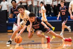 Octorara vs. Lancaster Mennonite in the L-L League boys basketball championship game at Manheim Township High School in Lancaster on Thursday, February 12, 2026. Mark Palczewski Photo.