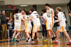 Octorara vs. Lancaster Mennonite in the L-L League boys basketball championship game at Manheim Township High School in Lancaster on Thursday, February 12, 2026. Mark Palczewski Photo.