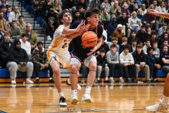 Octorara vs. Lancaster Mennonite in the L-L League boys basketball championship game at Manheim Township High School in Lancaster on Thursday, February 12, 2026. Mark Palczewski Photo.