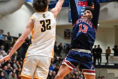 Octorara vs. Lancaster Mennonite in the L-L League boys basketball championship game at Manheim Township High School in Lancaster on Thursday, February 12, 2026. Mark Palczewski Photo.