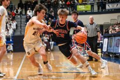 Octorara vs. Lancaster Mennonite in the L-L League boys basketball championship game at Manheim Township High School in Lancaster on Thursday, February 12, 2026. Mark Palczewski Photo.