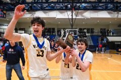 Octorara vs. Lancaster Mennonite in the L-L League boys basketball championship game at Manheim Township High School in Lancaster on Thursday, February 12, 2026. Mark Palczewski Photo.