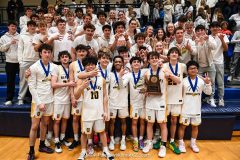 Octorara vs. Lancaster Mennonite in the L-L League boys basketball championship game at Manheim Township High School in Lancaster on Thursday, February 12, 2026. Mark Palczewski Photo.