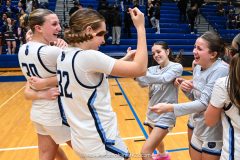Cedar Crest vs. Manheim Township in the L-L League girls basketball championship game at Manheim Township High School in Lancaster on Friday, February 13, 2026. Mark Palczewski Photo.