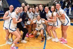 Cedar Crest vs. Manheim Township in the L-L League girls basketball championship game at Manheim Township High School in Lancaster on Friday, February 13, 2026. Mark Palczewski Photo.