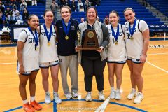 Cedar Crest vs. Manheim Township in the L-L League girls basketball championship game at Manheim Township High School in Lancaster on Friday, February 13, 2026. Mark Palczewski Photo.