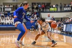 Cedar Crest vs. Manheim Township in the L-L League girls basketball championship game at Manheim Township High School in Lancaster on Friday, February 13, 2026. Mark Palczewski Photo.
