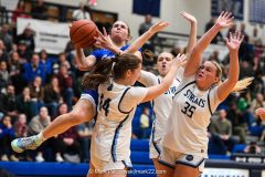 Cedar Crest vs. Manheim Township in the L-L League girls basketball championship game at Manheim Township High School in Lancaster on Friday, February 13, 2026. Mark Palczewski Photo.