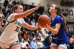 Cedar Crest vs. Manheim Township in the L-L League girls basketball championship game at Manheim Township High School in Lancaster on Friday, February 13, 2026. Mark Palczewski Photo.
