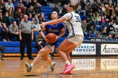 Cedar Crest vs. Manheim Township in the L-L League girls basketball championship game at Manheim Township High School in Lancaster on Friday, February 13, 2026. Mark Palczewski Photo.
