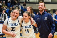 Cedar Crest vs. Manheim Township in the L-L League girls basketball championship game at Manheim Township High School in Lancaster on Friday, February 13, 2026. Mark Palczewski Photo.