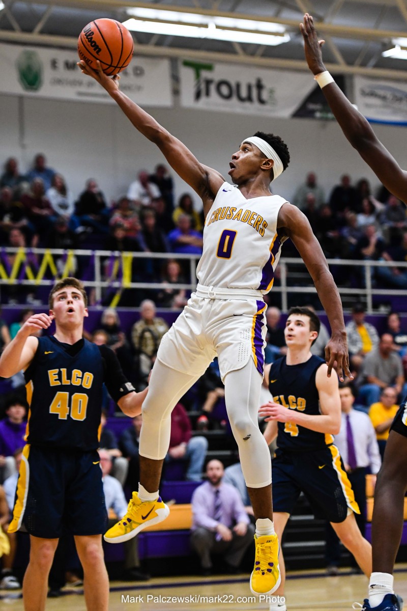 2020 Elco at Lancaster Catholic Boys Basketball