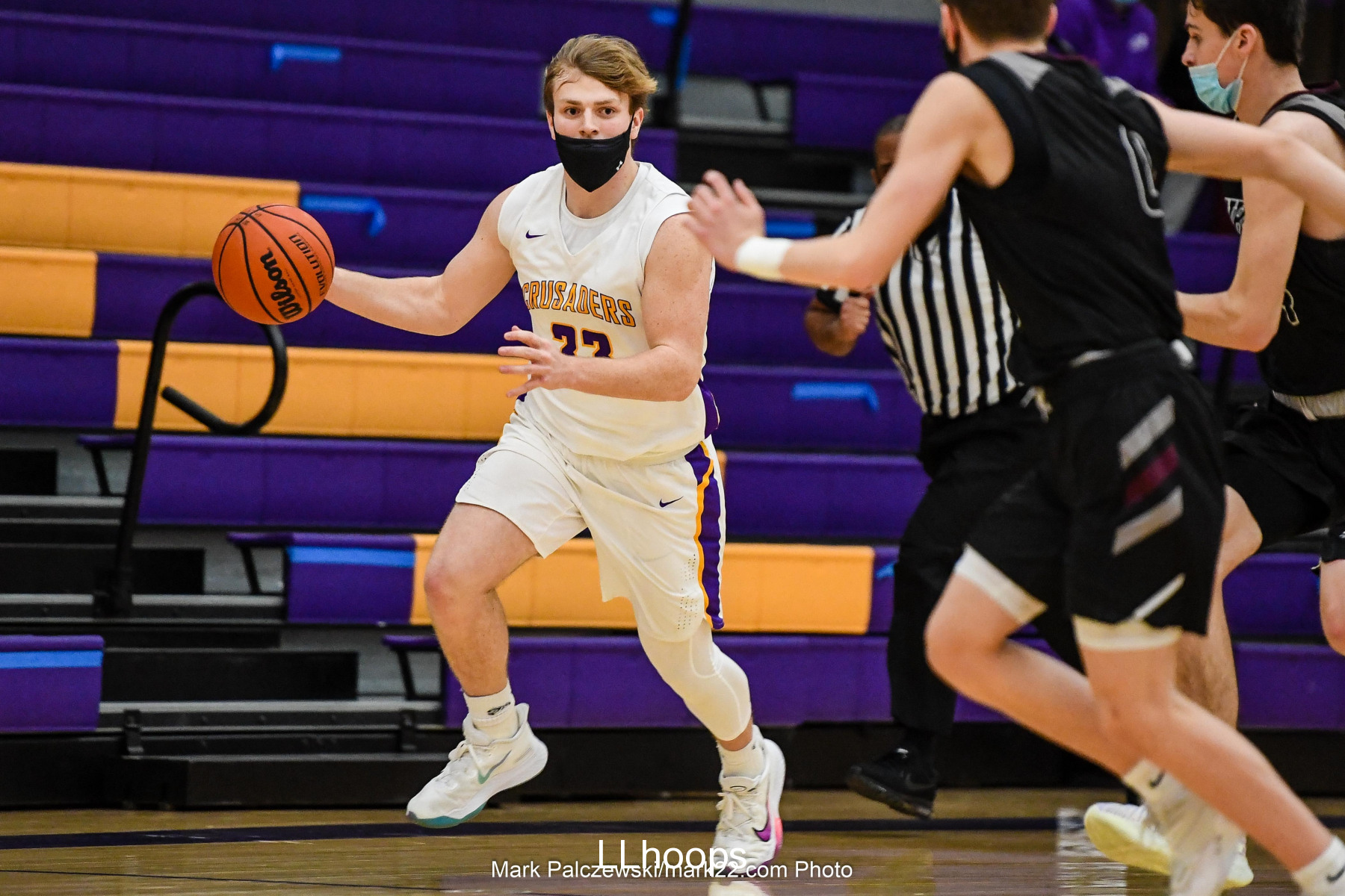 2021 Manheim Central at Lancaster Catholic Boys Basketball
