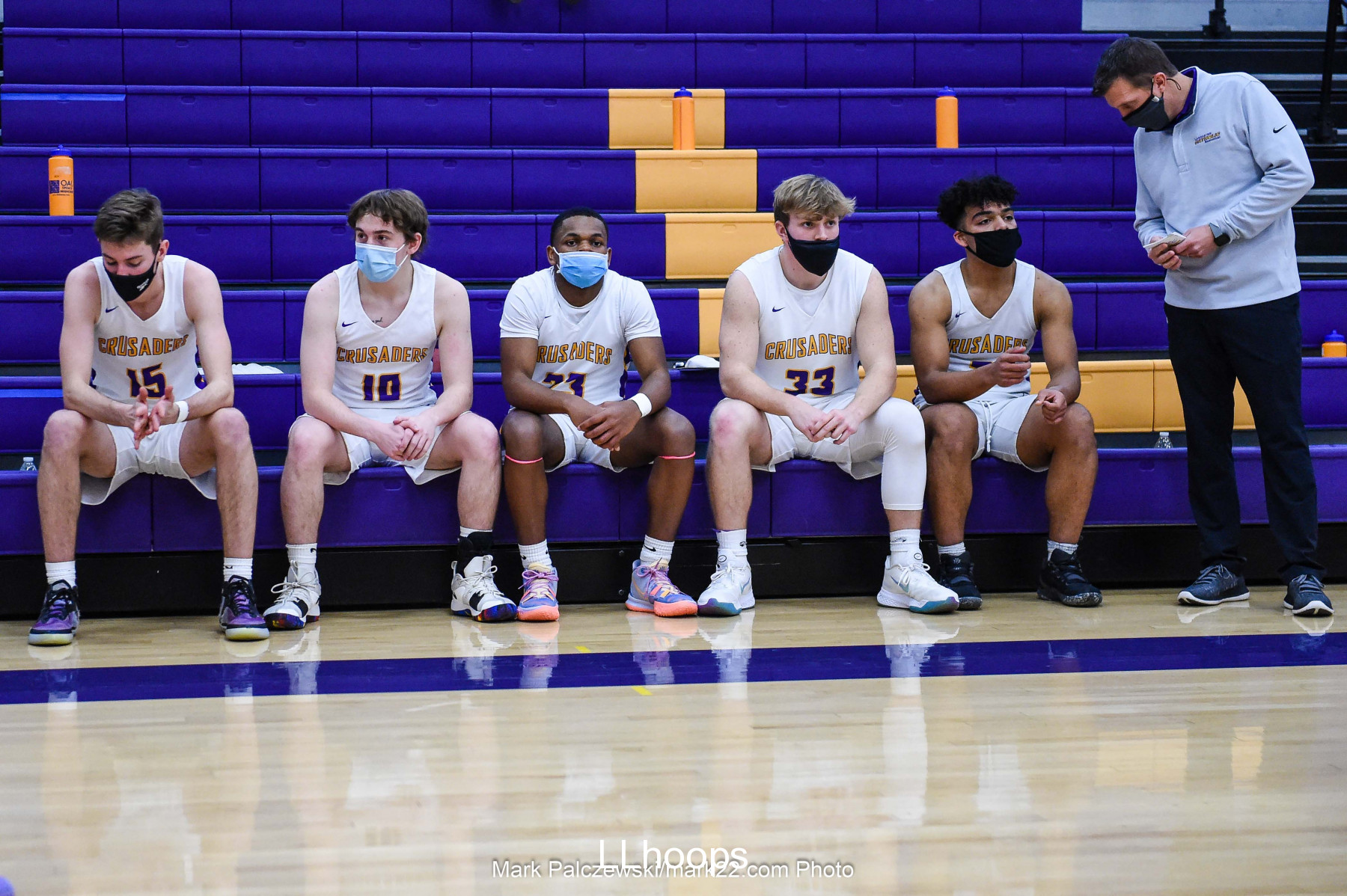 2021 Manheim Central at Lancaster Catholic Boys Basketball