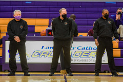 2021 Manheim Central at Lancaster Catholic Boys Basketball
