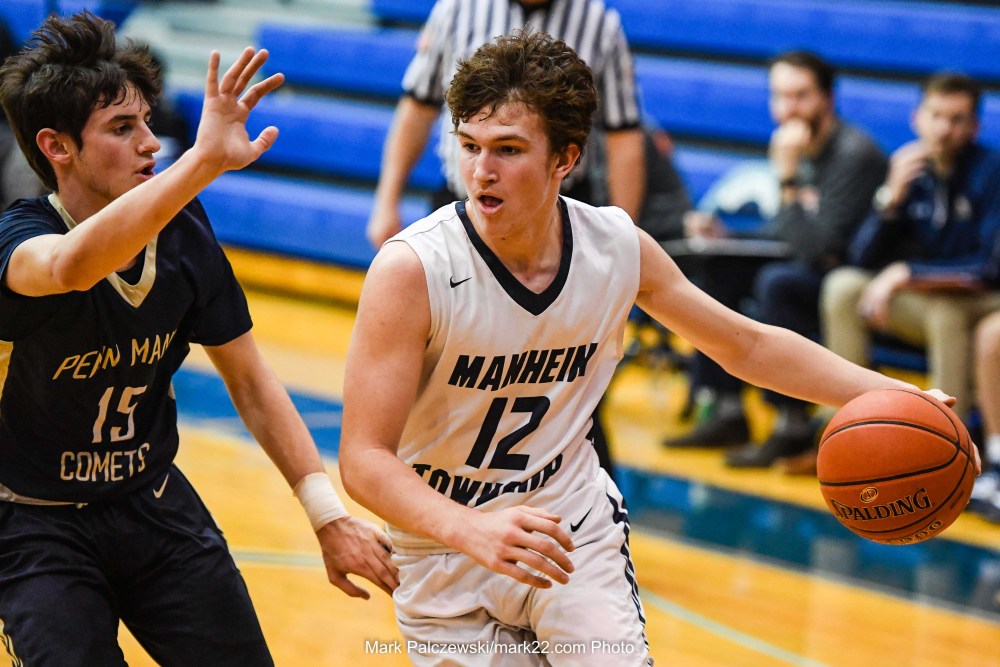 2019-20 Penn Manor at Manheim Township Boys Basketball