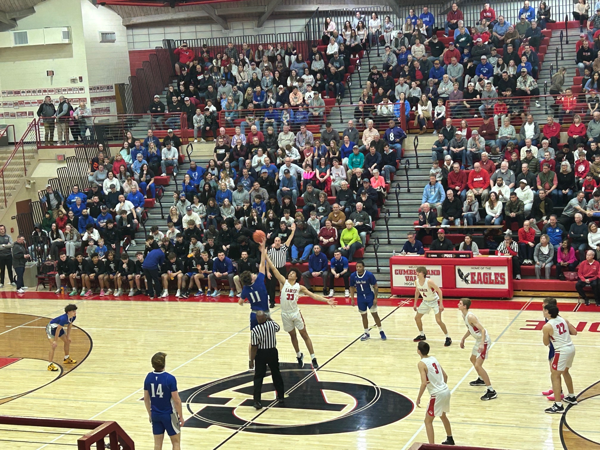 Despite Slugglish Start, Cumberland Valley’s ‘Dudes’ Come Alive In Second Half Against Cedar Crest As Eagles Advance To District 3-6A Final Four, Await Championship Rematch Against Reading High At Home