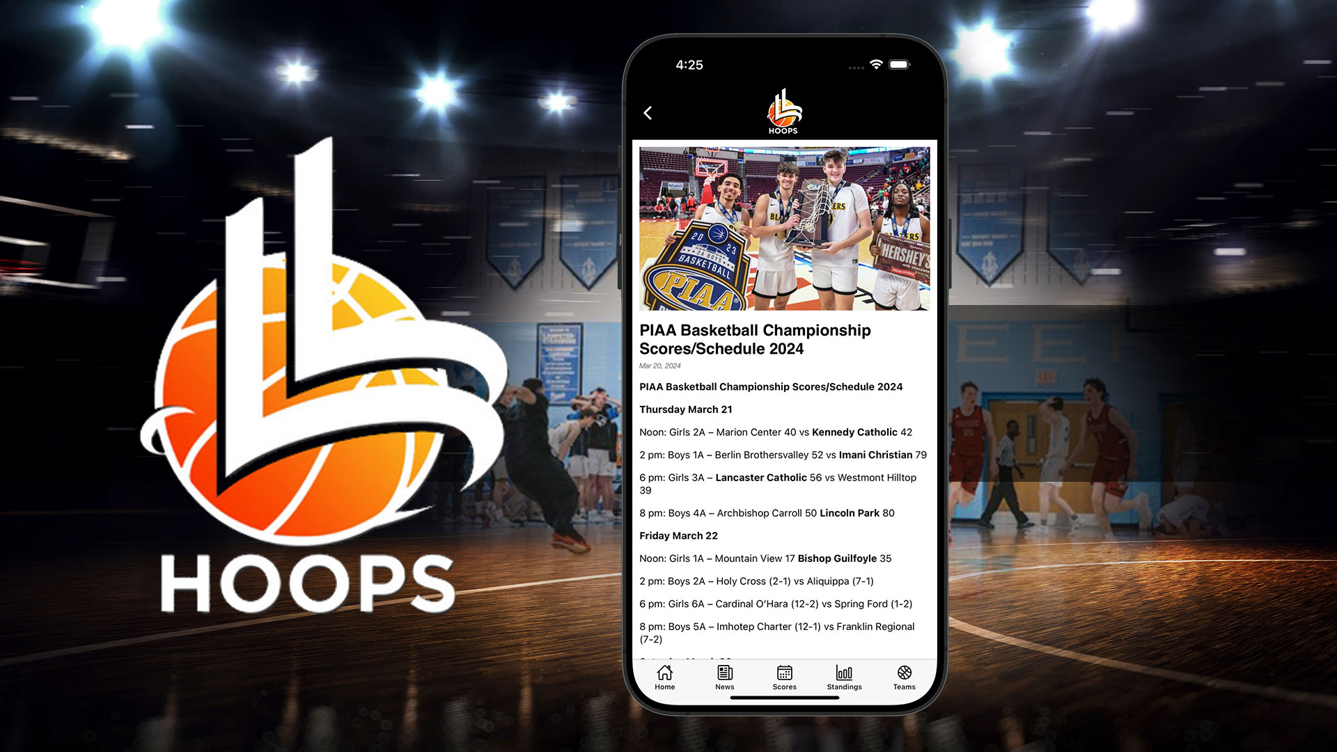 Circle W Sports and LLhoops Launch Mobile App