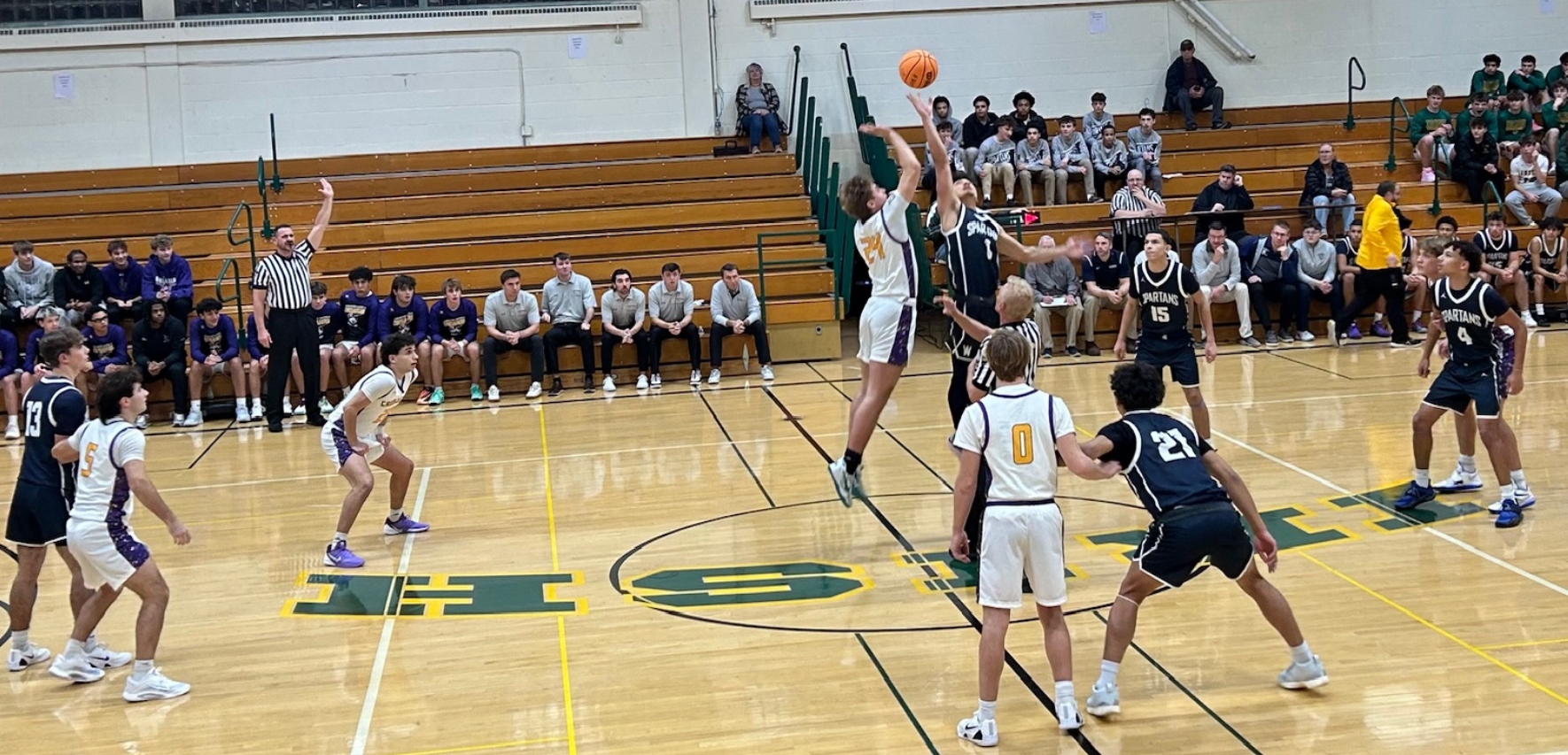 Despite Making Strides, Lancaster Catholic Suffers Identical Fate As Crusaders Fall To Wyomissing In Opening Round York Catholic Tip-Off Tournament For Second Straight Season, Draw Date With Linville Hill In Friday’s Consolation Game