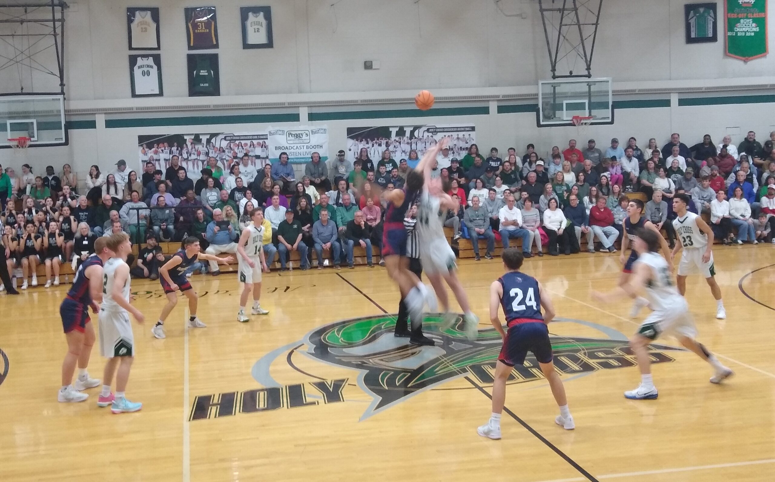 District 2 Boys Recap (Riverside 95, Holy Cross 81)