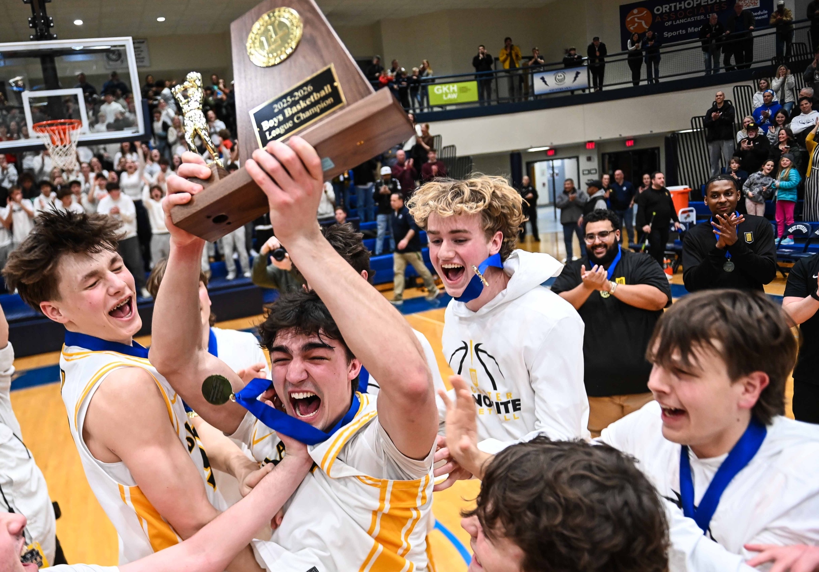 Lancaster Mennonite Enjoys Championship Like ‘No Other’ As Blazers Summit The Mountain, Defeat Octorara To Claim Program’s First L-L League Title